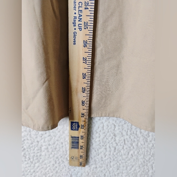 Ace of Diamonds Men's Large Western Rodeo Ranchwear Beige Button Up Long Sleeve - Picture 10 of 11